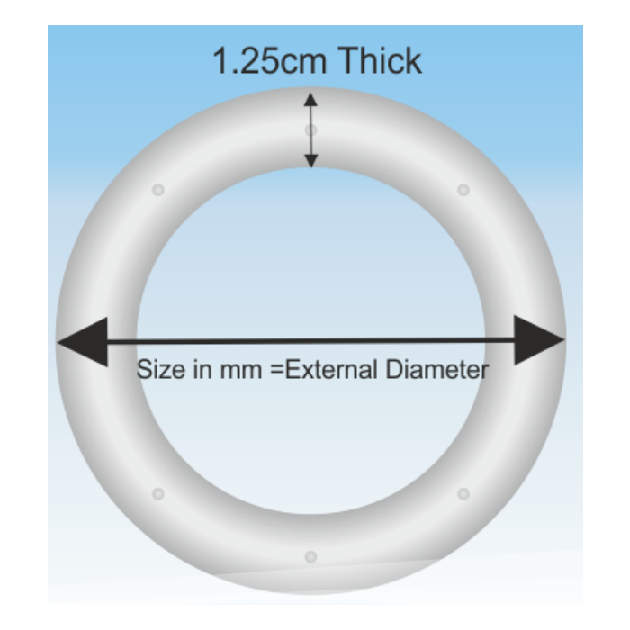 Balance PVC Ring Pessary 80MM