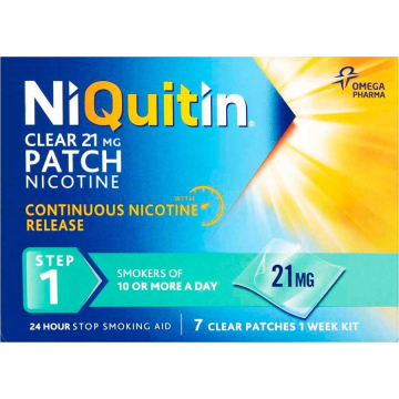 NiQuitin 21mg Patch X 7 patches