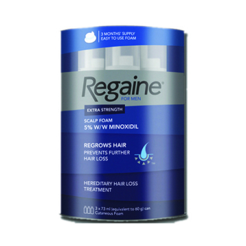 Regaine for Men Extra Strength Scalp Foam X Single pack (73ml)