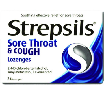 Strepsils Sore Throat & Cough Lozenges X 24