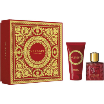 Versace Eros Flame Eau De Parfum 30ml + Shower Gel 50ml