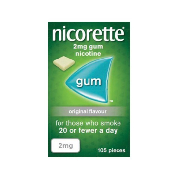 Nicorette 2mg Gum X 105