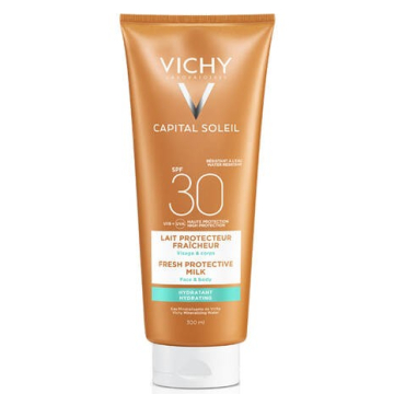 Vichy Capital Soleil Fresh Face and Body Protective Milk (SPF 30) 300ml