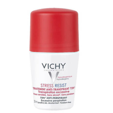 Vichy Stress Resist 72hr Roll-On Anti-Perspirant Deodorant 50ml