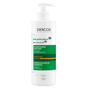 Vichy Dercos Anti-Dandruff Shampoo For Dry Hair 390ml