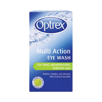 Optrex Multi Action Eye Wash (with Flexiseal Eye Bath) X 100ml