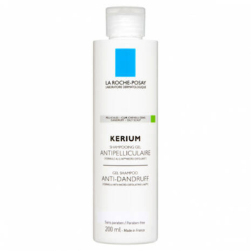 La Roche Posay Kerium Anti-Dandruff Gel Shampoo For Oily Scalp 200ml