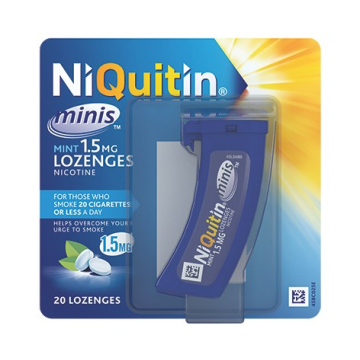 NiQuitin Minis Mint 1.5mg Lozenges X 20