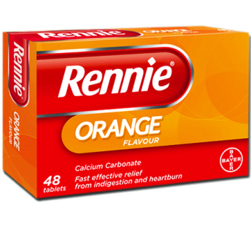 Rennie Orange Flavour X 24