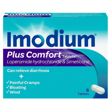 Imodium Plus Comfort Tablets X 6