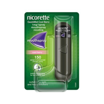 Nicorette QuickMist Cool Berry 1mg/spray  Mouthspray X 1 dispenser