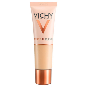 Vichy Minéralblend 16HR Hold Fresh Complexion Hydrating Foundation (Gypsum) 30 ml