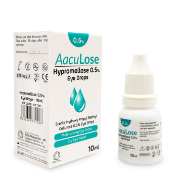 AacuLose Hypromellose 0.5% eye drops 10 ml
