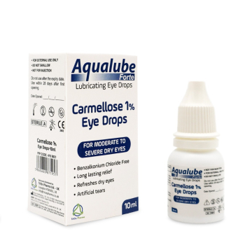 Aqualube Forte 1% Carmellose Sodium eye - moderate to severe dry eye drops 10ml