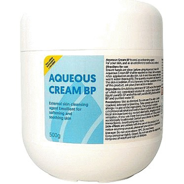 Aqueous Cream BP 500g – Moisturizing Skin Cream for Dry Skin