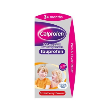 Calprofen 100mg/5ml Oral Suspension Ibuprofen X 100ml