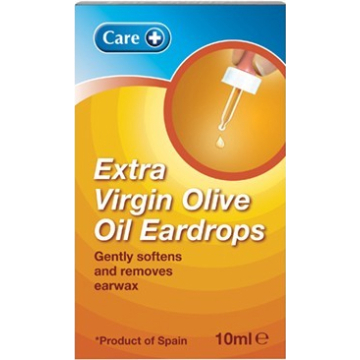 Care Extra Virgin Olive Oil Eardrops X 10ml