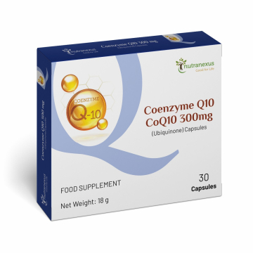 Nutranexus Co Enzyme Q10 300mg, 30 Capsules Highly Absorbable