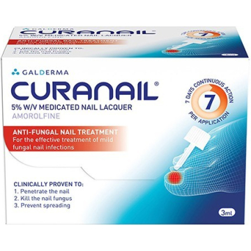 Curanail 5%w/v Medicated Nail Lacquer X 3ml
