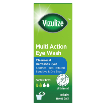 Vizulize Multi Action Eye Wash 100ml