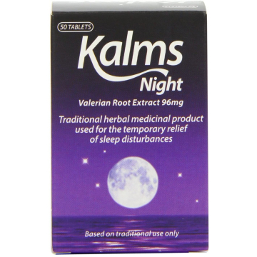 Kalms Night Traditional herbal remedy for refreshing natural sleep - 50 Tablets