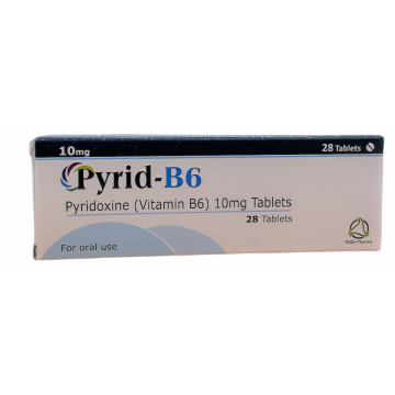 Pyrid B6 Pyridoxine 10MG - 28 tablets