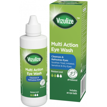 Vizulize Multi Action Eye Wash 300ml