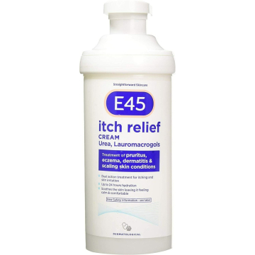E45 Itch Relief Cream - Dermatological - Pump Pack 500 g