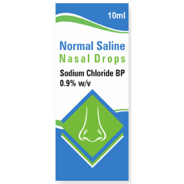 Saline Solution Nasal Drops 10ml