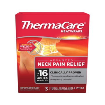 ThermaCare Advanced Neck Pain Relief Heatwraps X 3