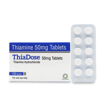 ThiaDose Thiamine Hydrochloride ( Vitamin B1) 50mg 100 Tablets