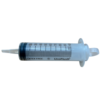 Sterile Medical Nontoxic & Non Pyrogenic 100ml Syringe with Catheter Tip